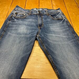 Wrangler Retro Men's Slim Straight Jeans Size 32x34 Style 10WLT88BZ Medium Wash
